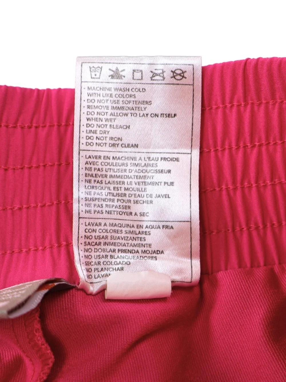 Nike Girls Pink Athletic Tennis Golf Skort Built In Shorts Medium 8-10 - Picture 7 of 8